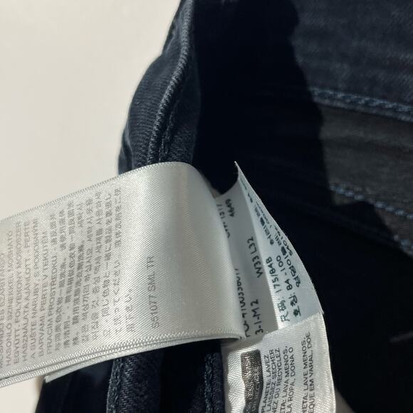 Levi’s 512 Slim Taper Flex Fit Dark Blue Denim Casual Jeans Men’s Size 33X32 - Picture 3 of 7